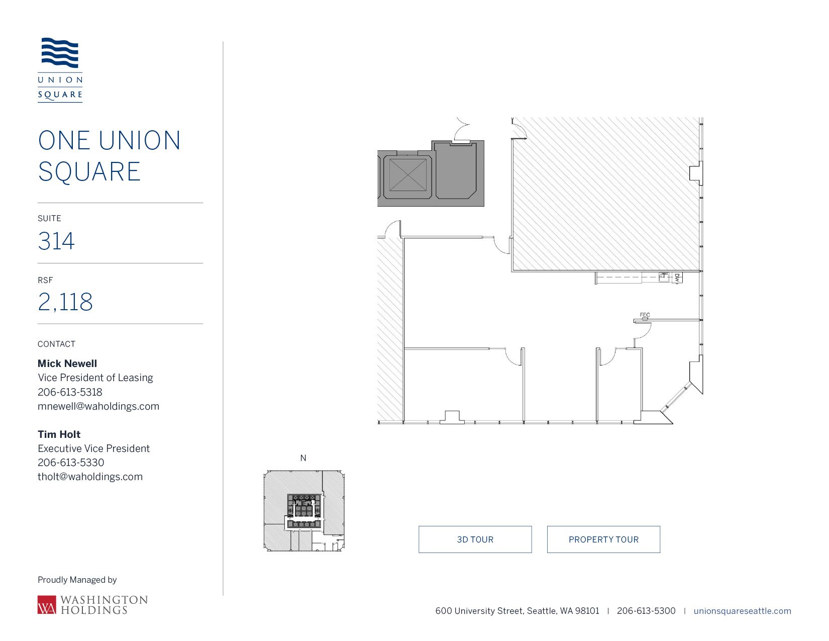 Image of One Union Square, floor 03