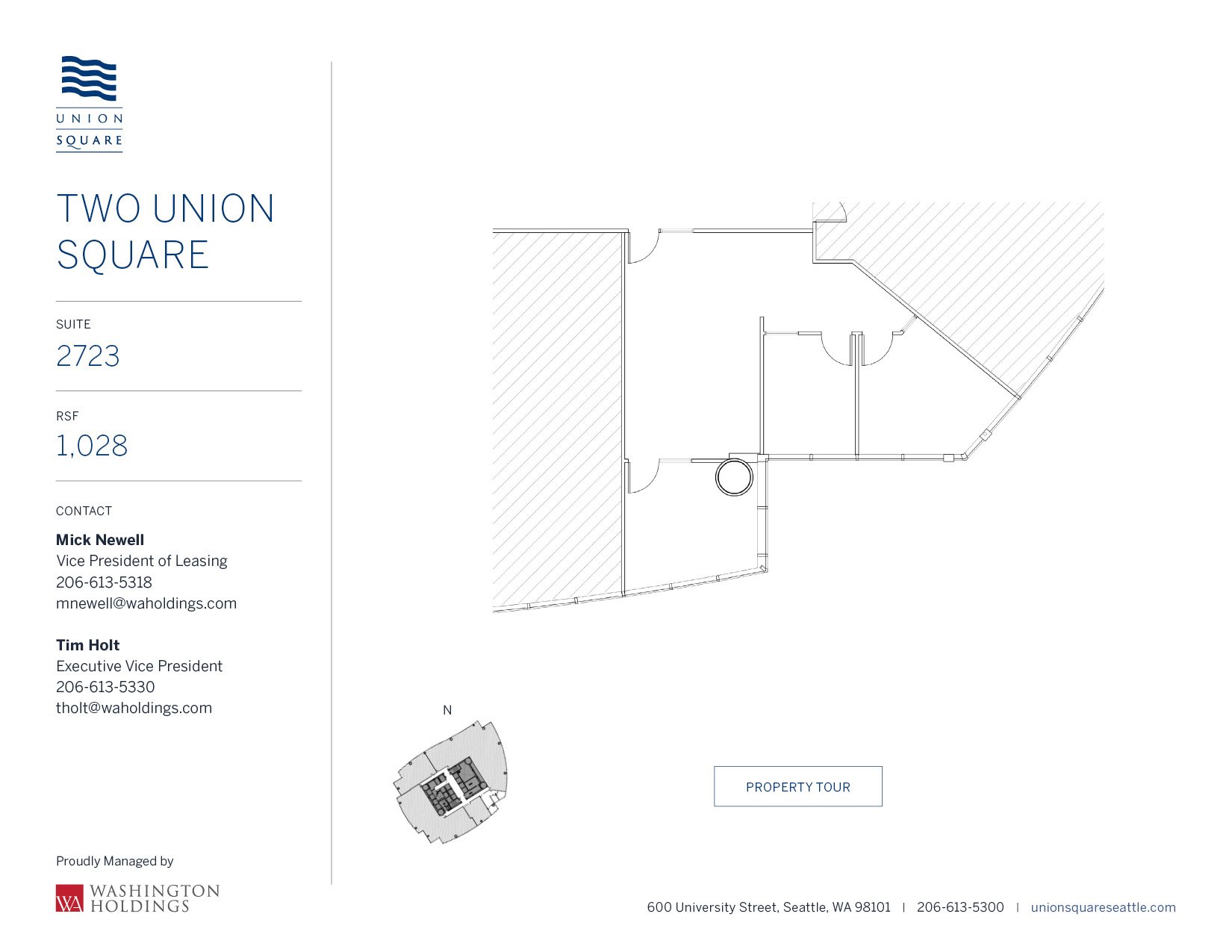 Image of Two Union Square, floor 27