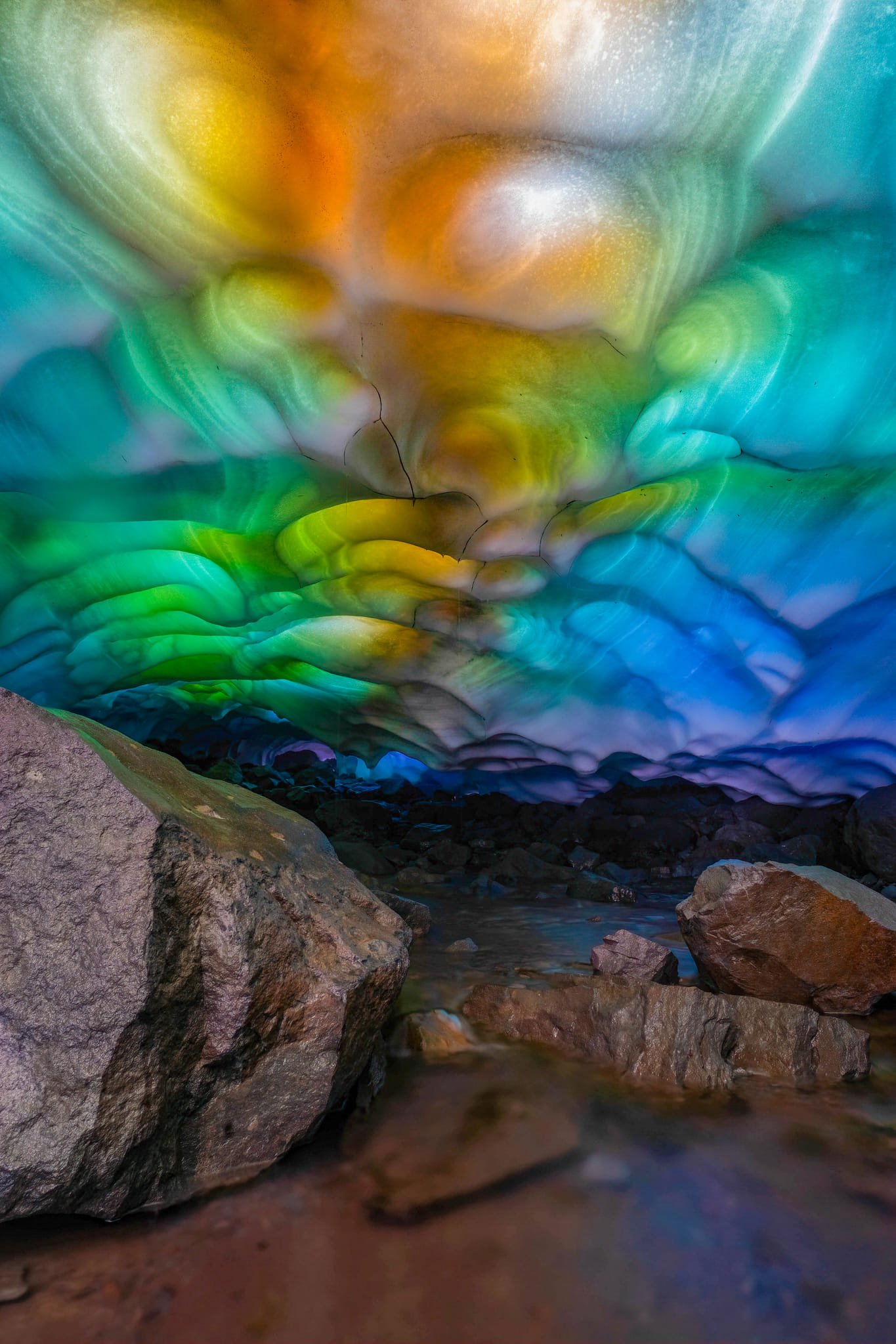 Rainbow Ice Cave
