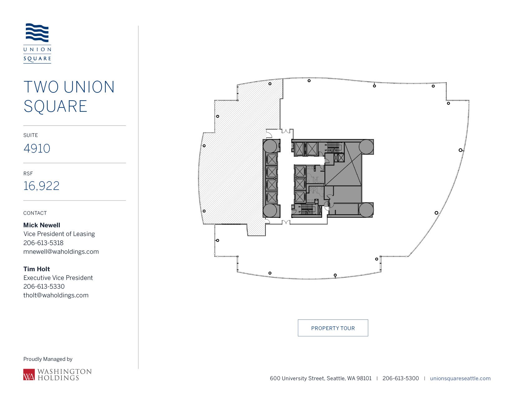 Image of Two Union Square, floor 49