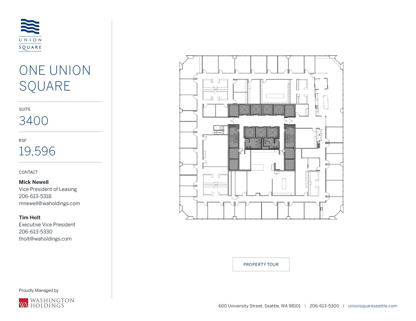 Image of One Union Square, floor 34