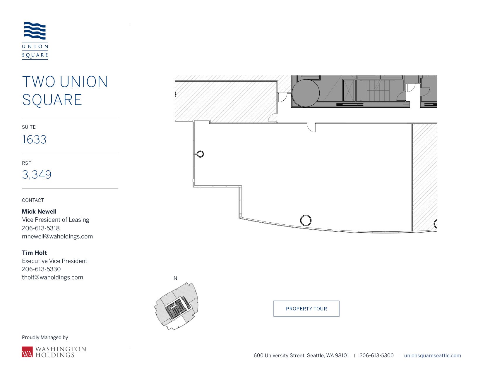 Image of Two Union Square, floor 16