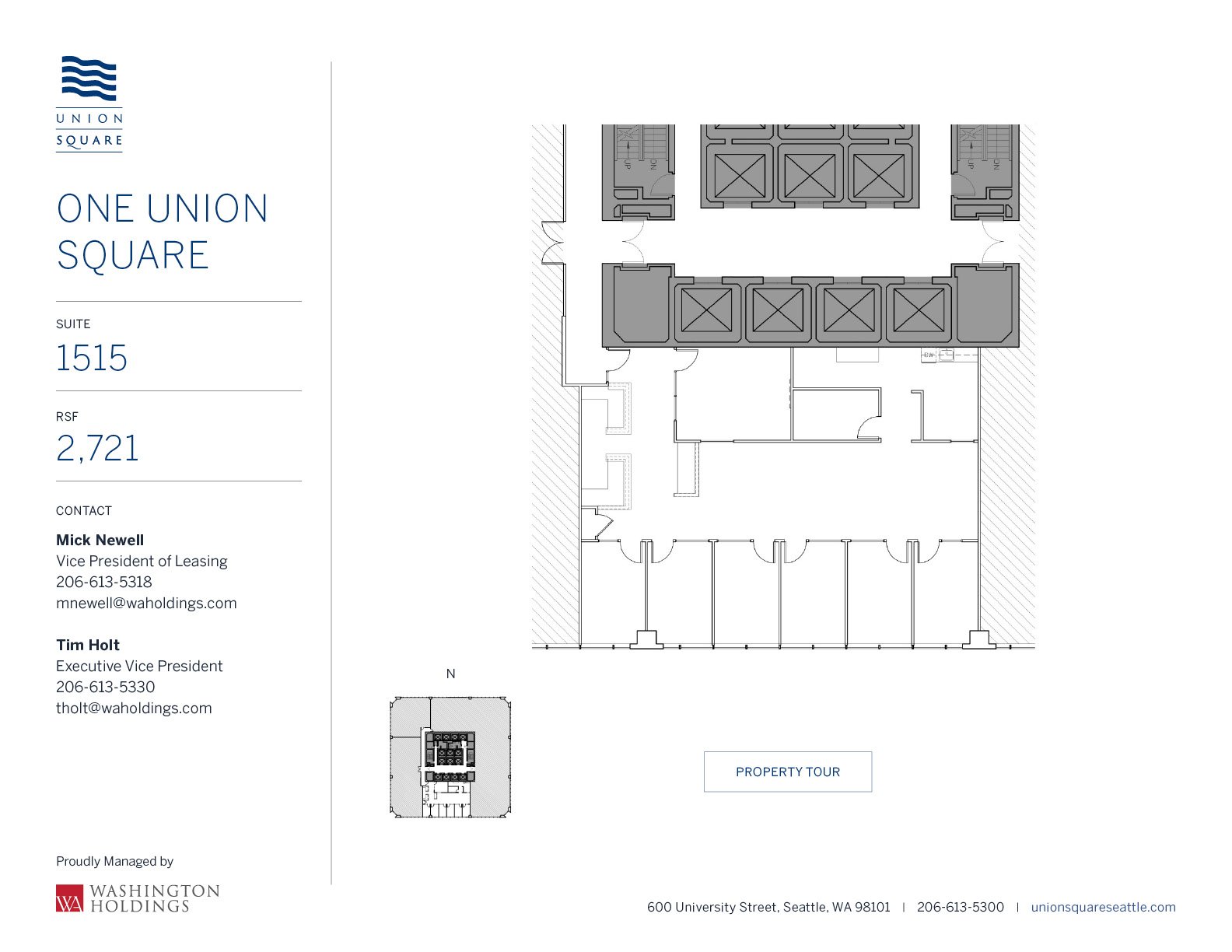 Image of One Union Square, floor 15