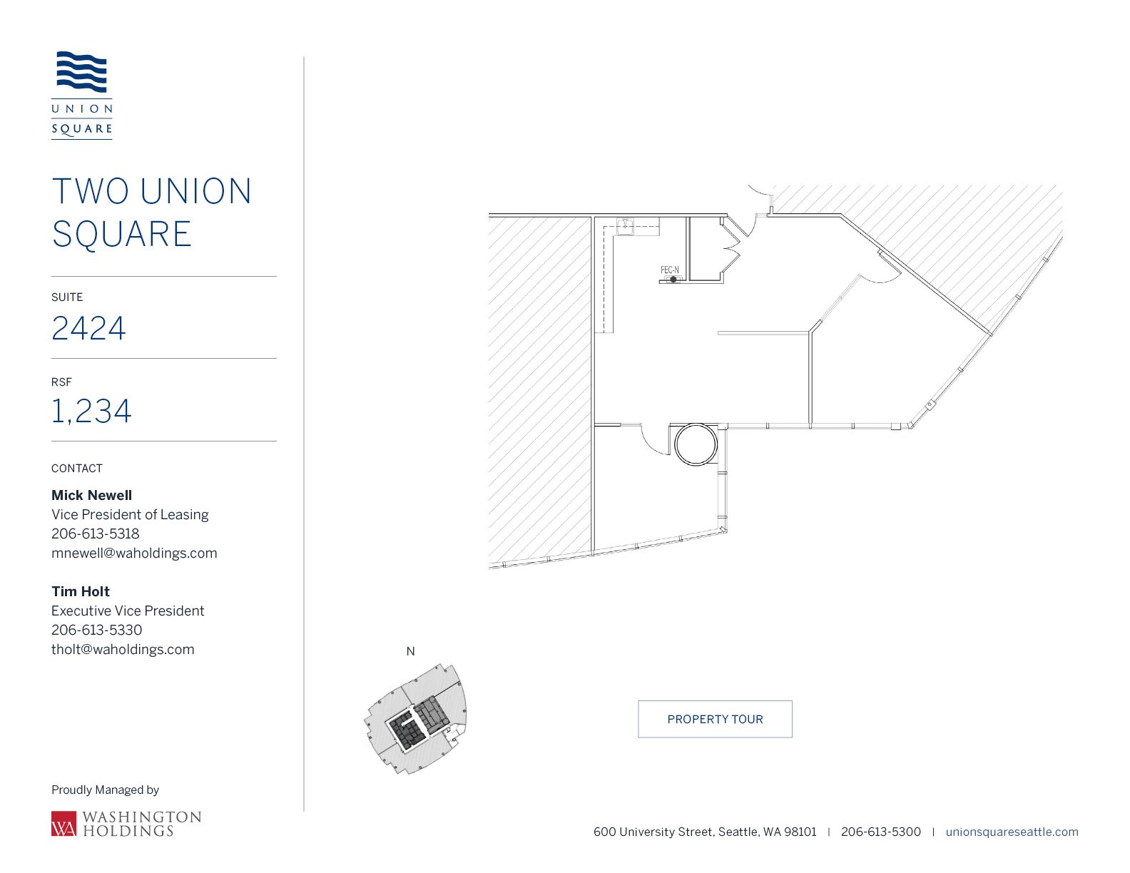 Image of Two Union Square, floor 24