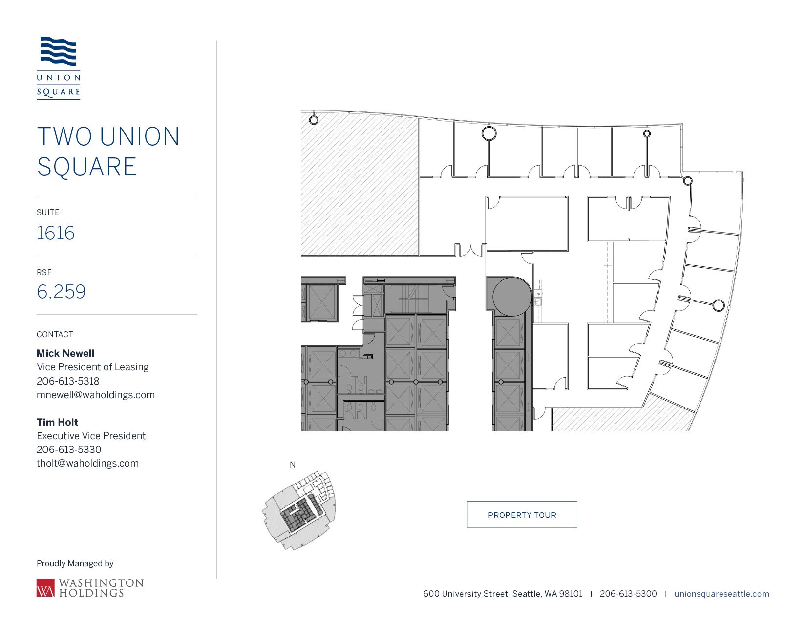 Image of Two Union Square, floor 16